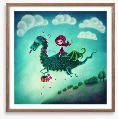 Flower dragon ride