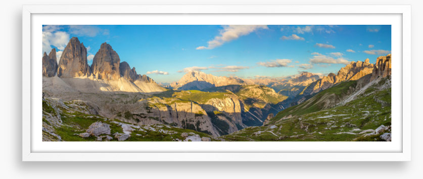 Dolomite delight panorama