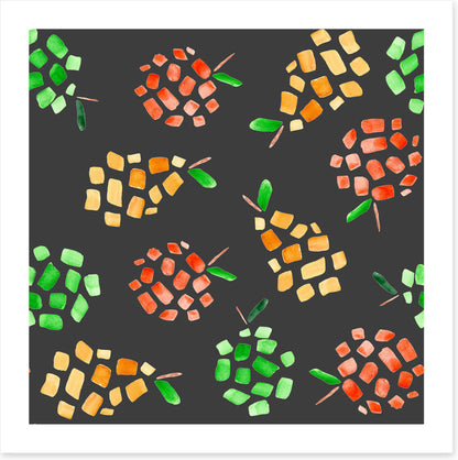 Pieces of fruit