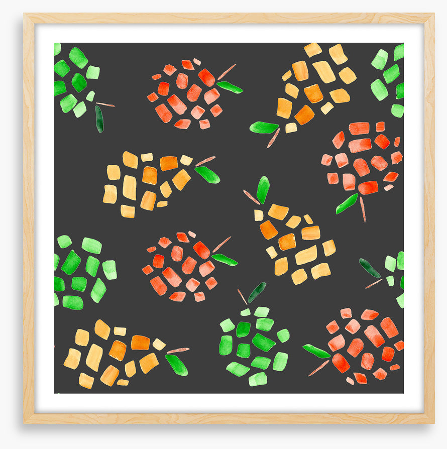 Pieces of fruit