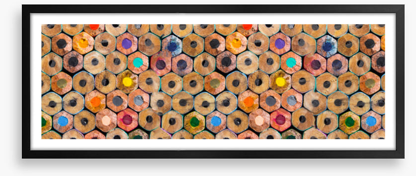 Pleasing pencils panorama