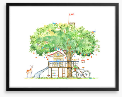 The treehouse cubby