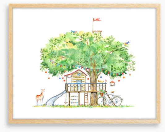 The treehouse cubby