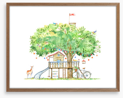 The treehouse cubby