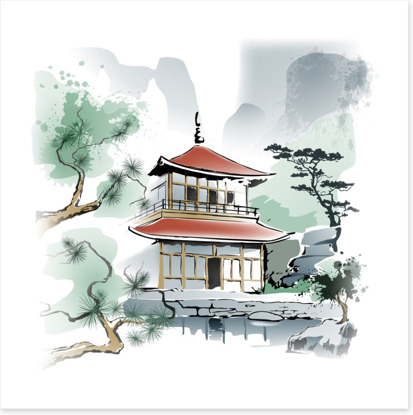 Pagoda pines