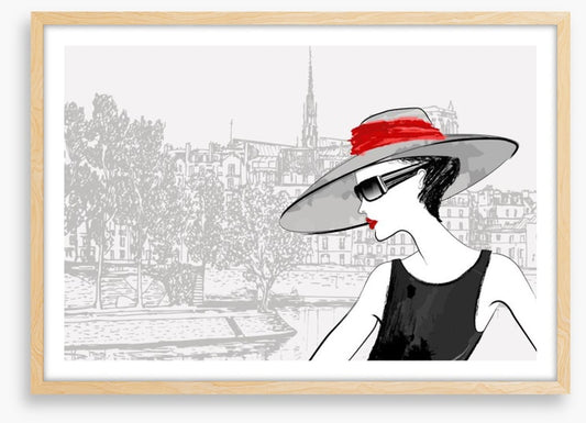 Waiting by La Seine