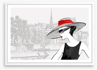 Waiting by La Seine