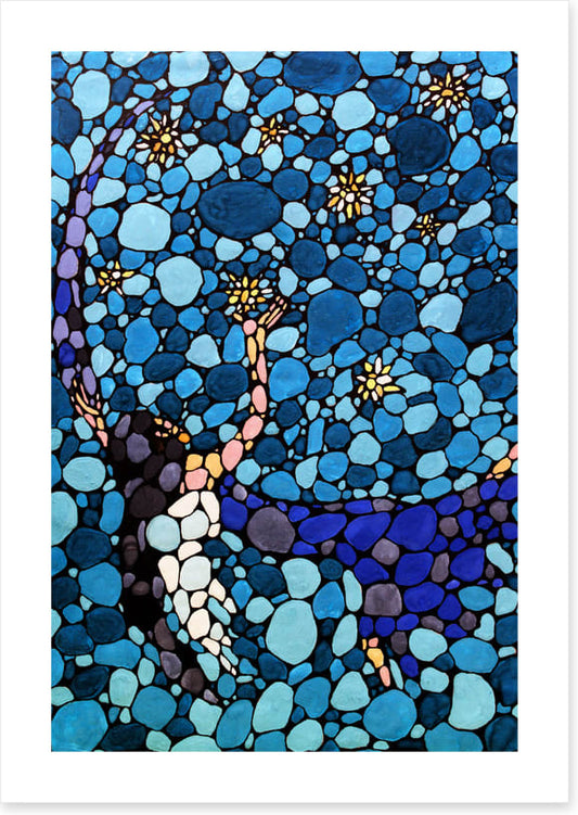 Making stars mosaic
