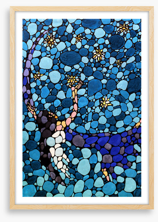 Making stars mosaic