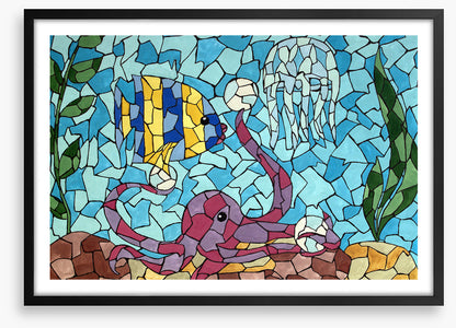 Making friends mosaic