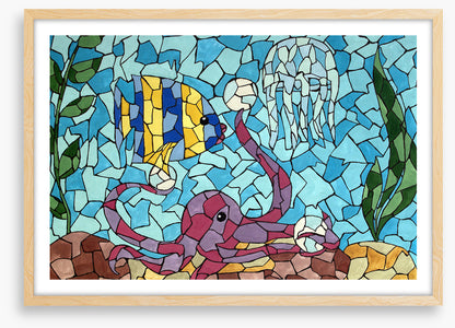 Making friends mosaic