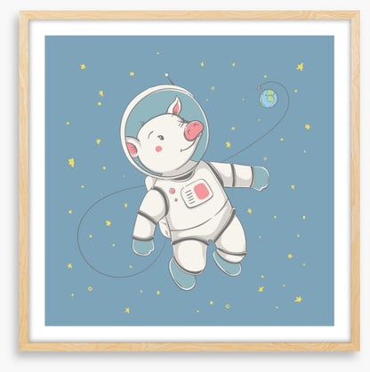 Piggy in space