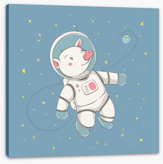 Piggy in space