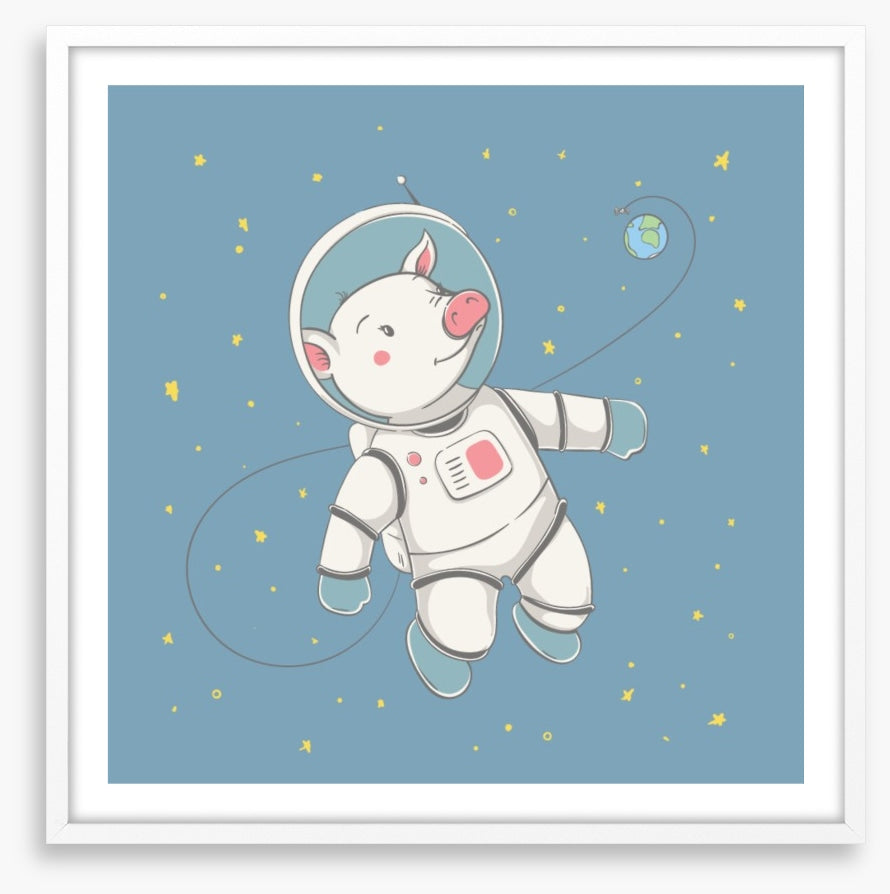 Piggy in space