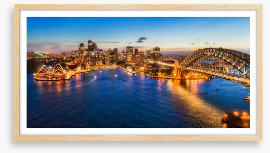 Circular Quay aglow