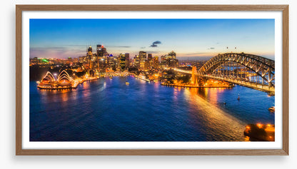 Circular Quay aglow