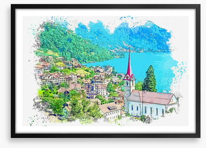 Lucerne lake