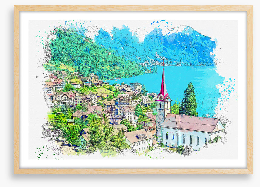 Lucerne lake