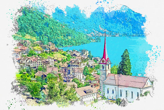 Lucerne lake