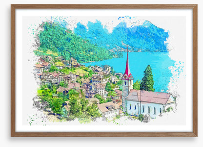 Lucerne lake