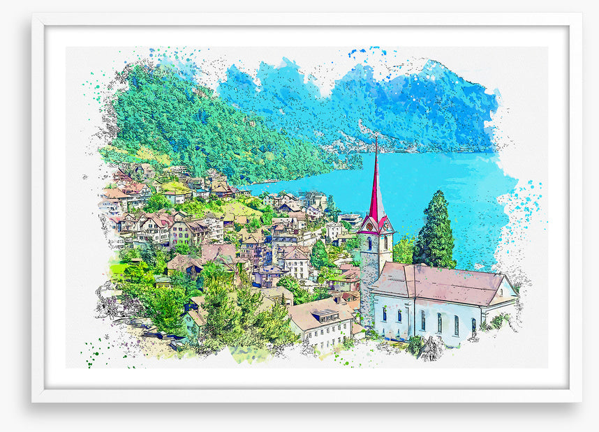 Lucerne lake