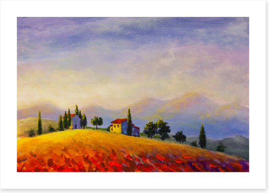 A Tuscan sunset
