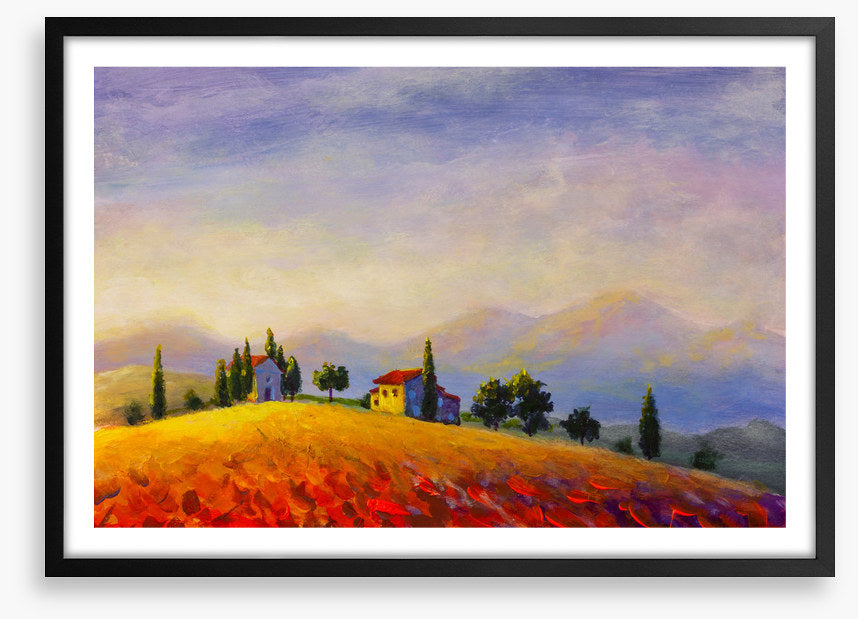 A Tuscan sunset