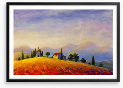 A Tuscan sunset