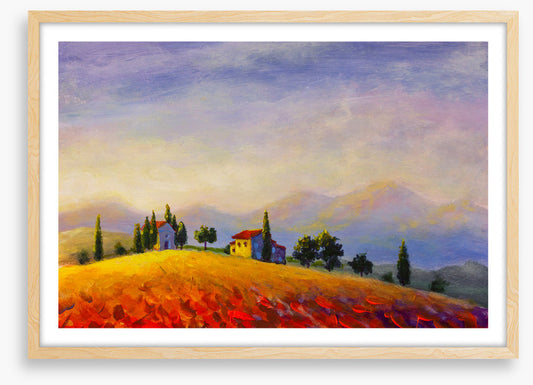 A Tuscan sunset