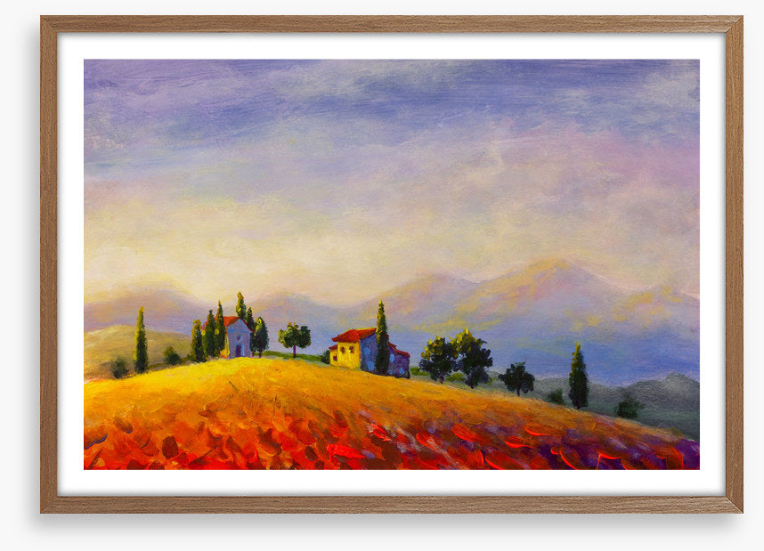A Tuscan sunset