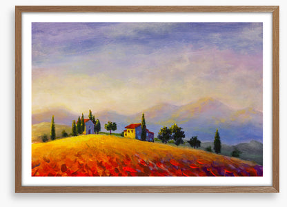 A Tuscan sunset