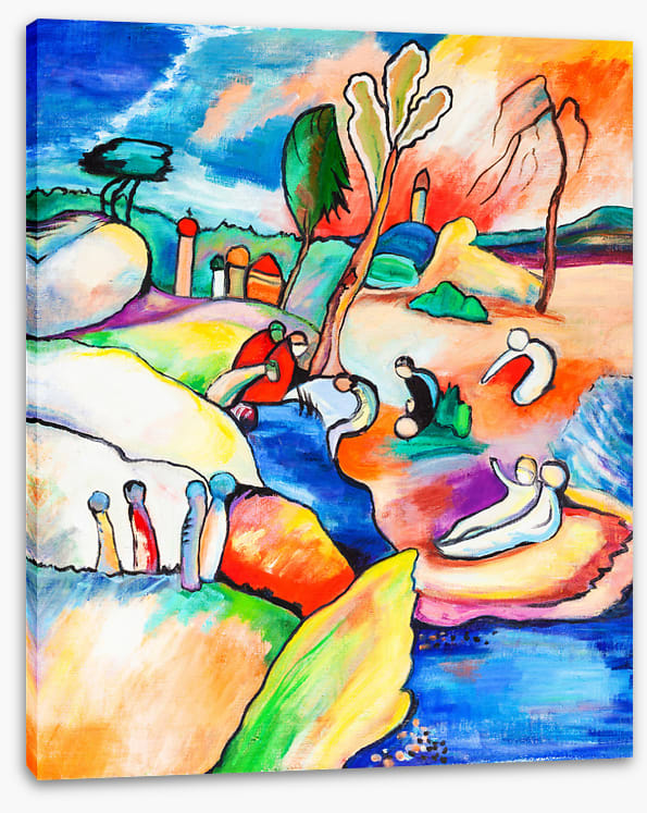 Gathering at the oasis
