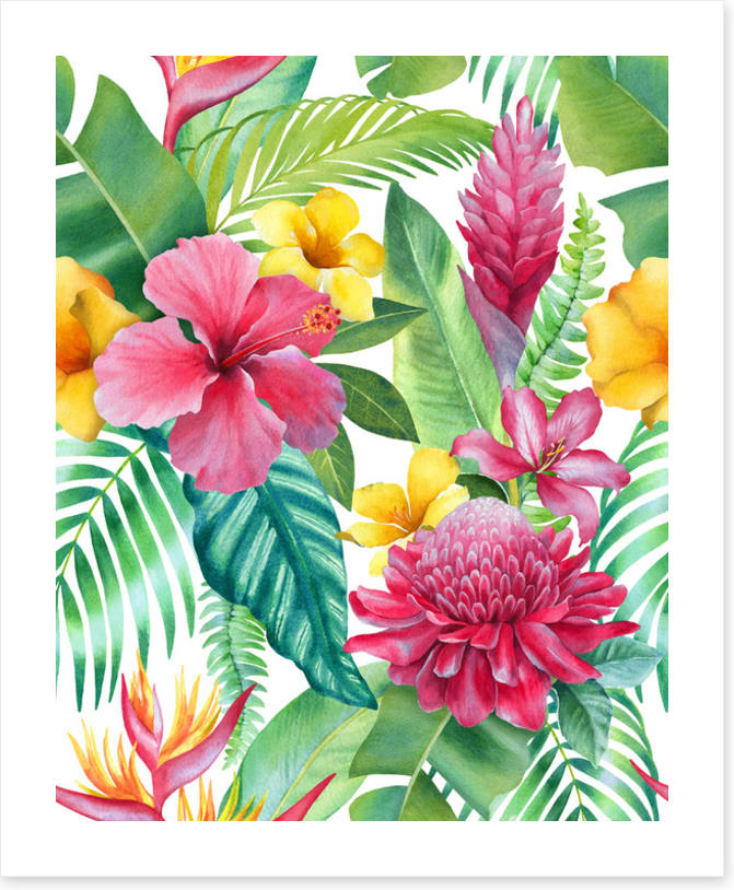 Balmy garden