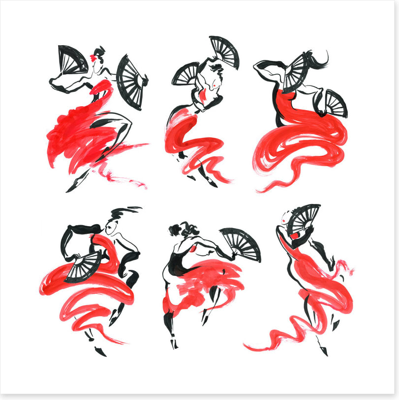 Flamenco fire