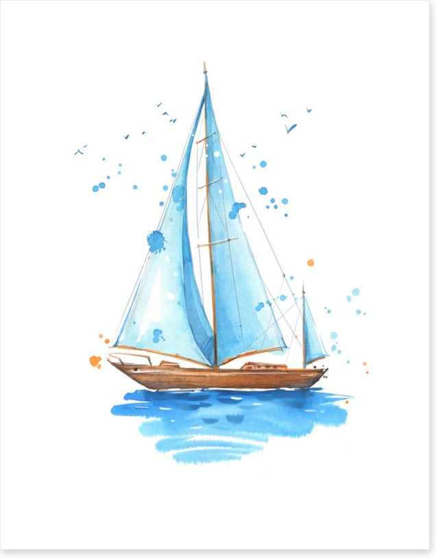 Sailboat splash 2