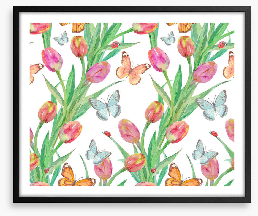 Butterfly tulips