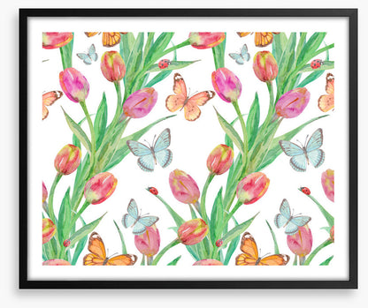 Butterfly tulips