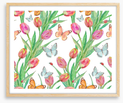 Butterfly tulips