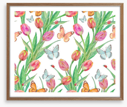 Butterfly tulips