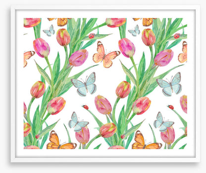 Butterfly tulips