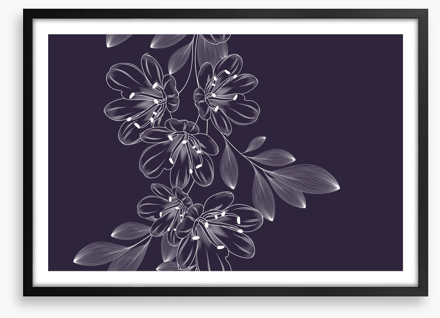 Lily flower flourish