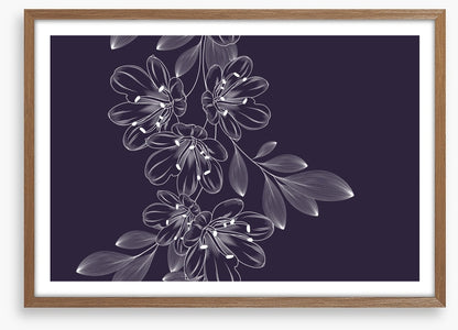 Lily flower flourish