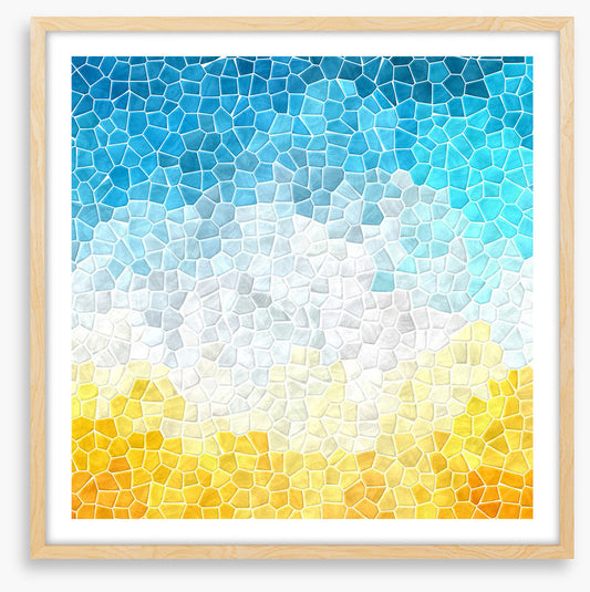 Beach day mosaic