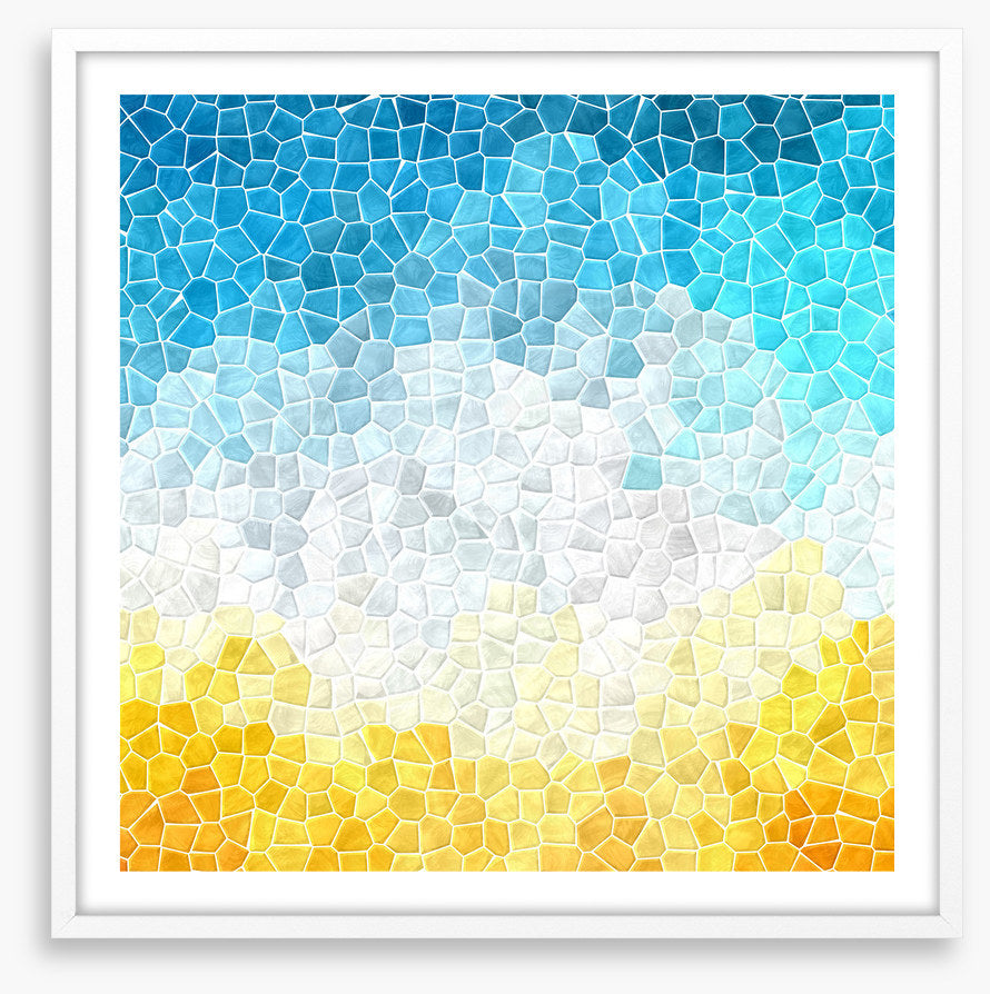 Beach day mosaic