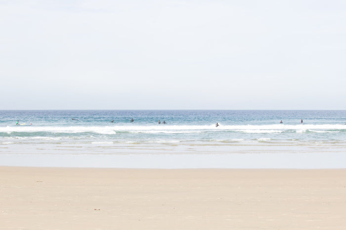 Waiting for the wave