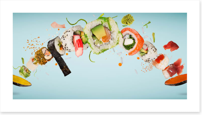 Sushi rainbow
