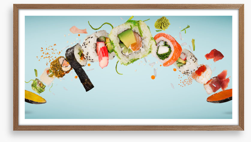 Sushi rainbow