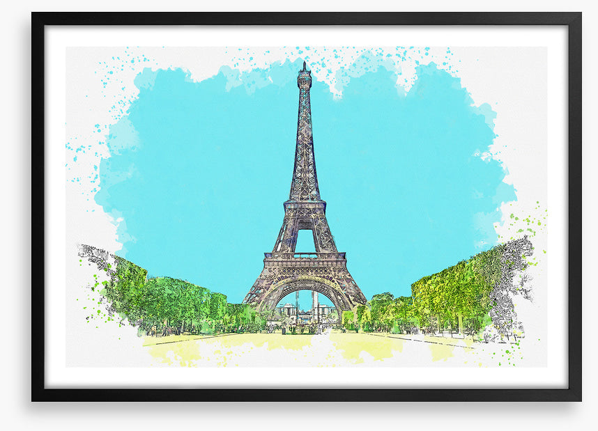 Blue sky tower
