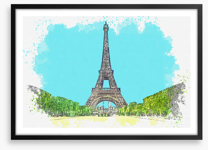 Blue sky tower