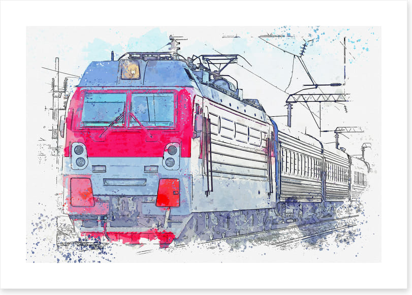 The silver train